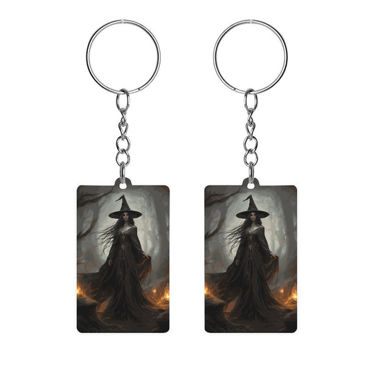 The Witch Acrylic Keychain (Dual-sided Printing)