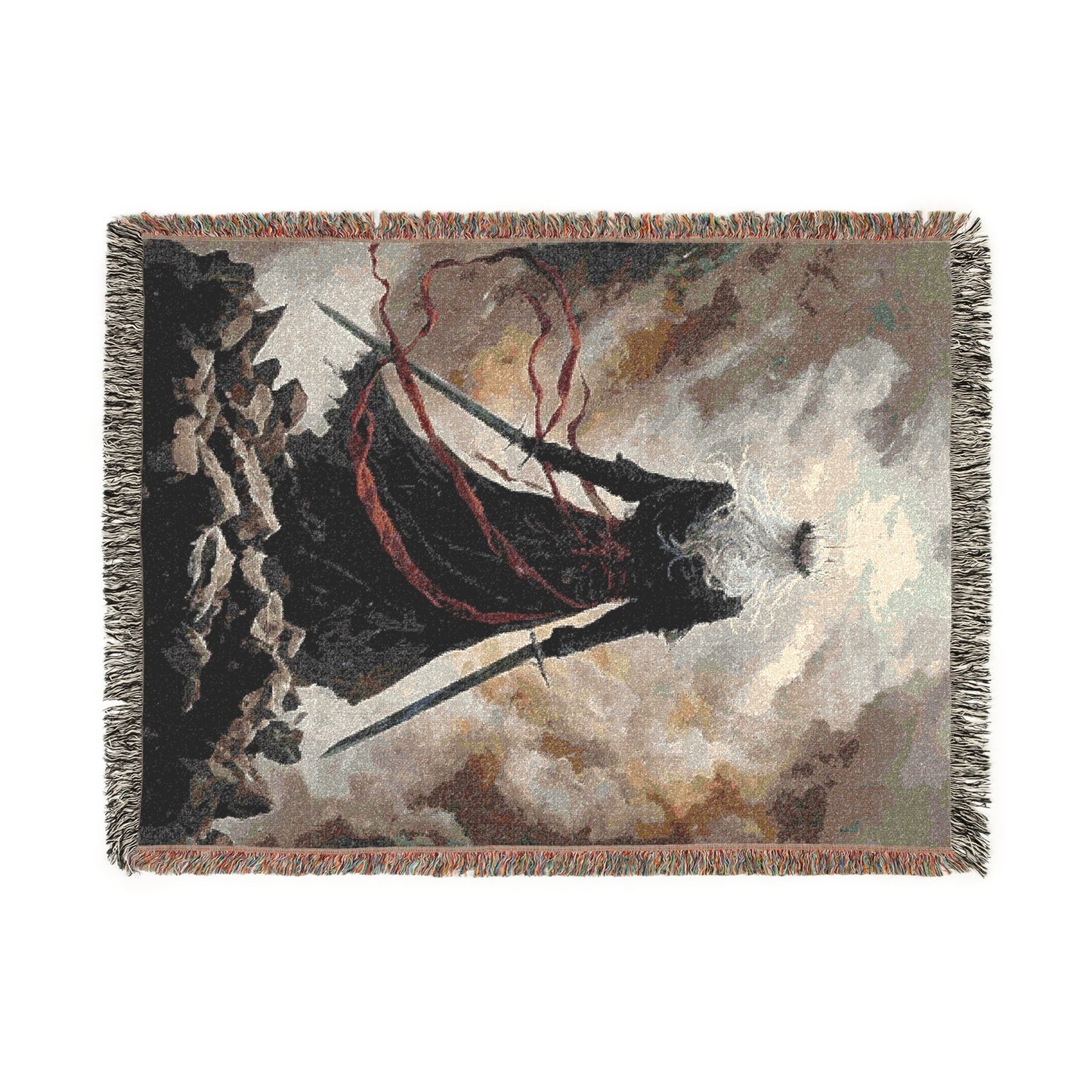 Manon Blackbeak Woven Blanket | Throne of Glass Inspired