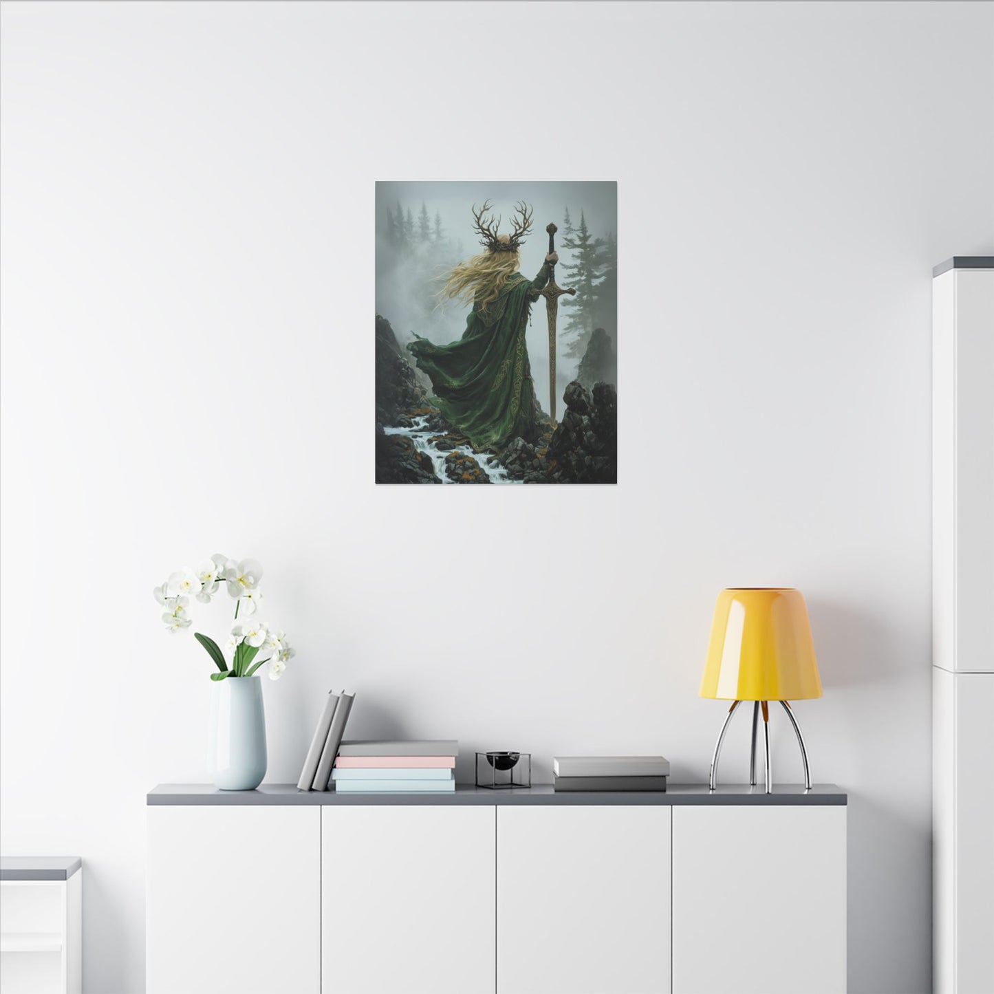Mystic Woman, Aelin Throne of Glass - Sarah J Maas Inspired Reading Nook Decor