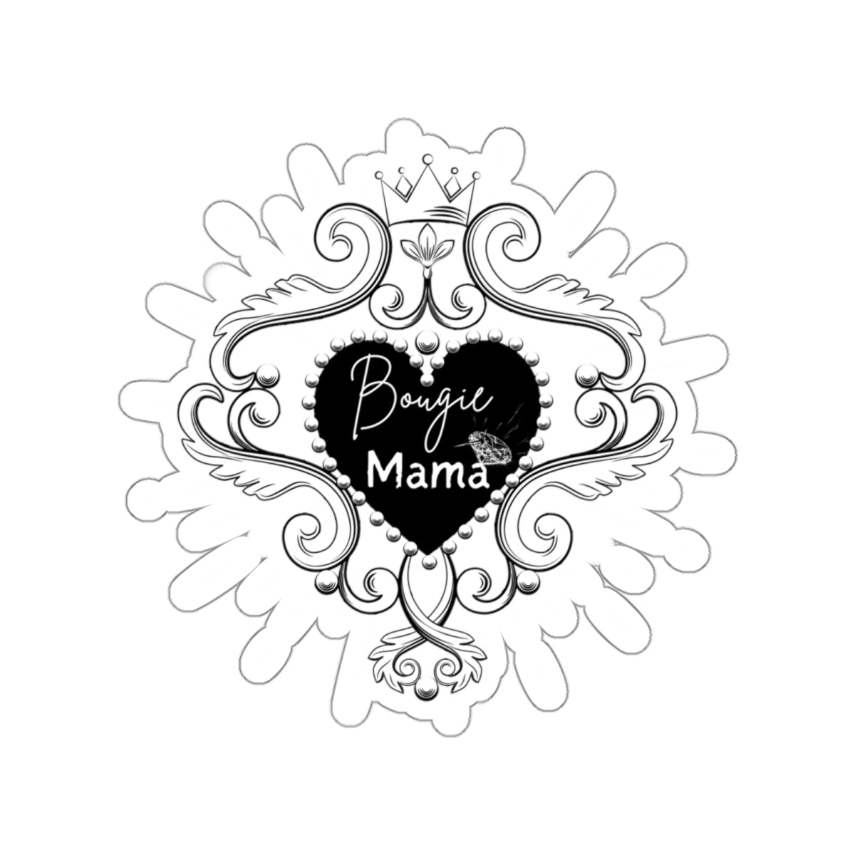 Bougie Mama 2 Kiss-Cut Stickers