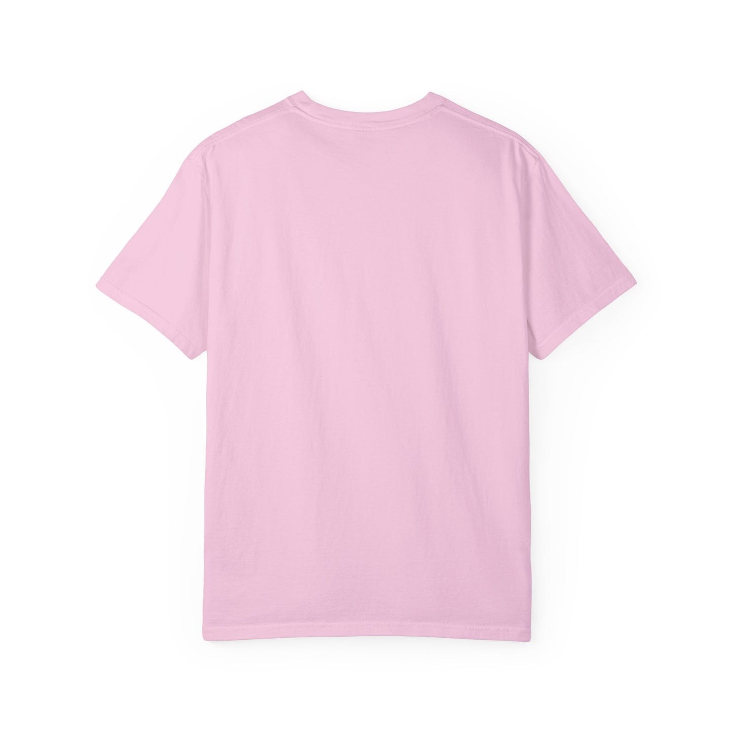 Pink Pumpkins and Striped Bows Unisex Garment-Dyed T-shirt