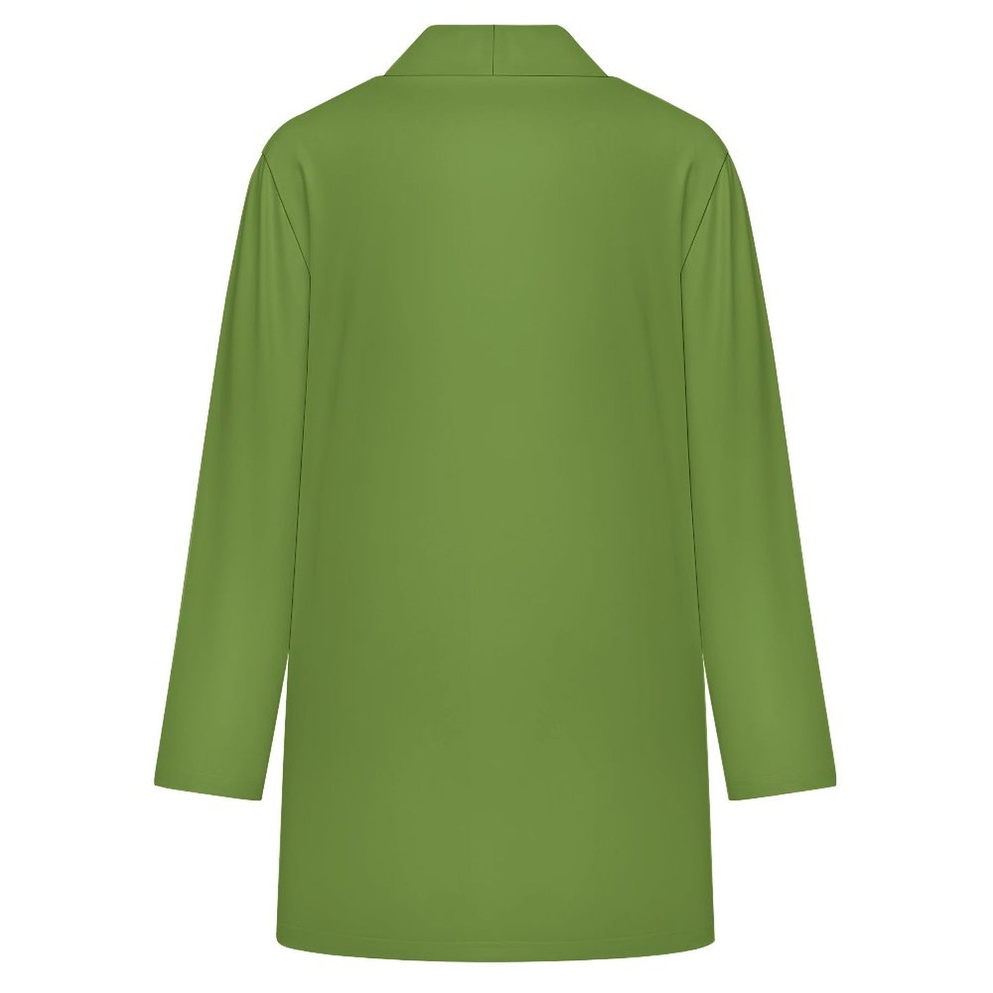 Lily of the Valley Green 180gsm Women's Long Sleeve Cardigan With Pockets(All-Over Printing)