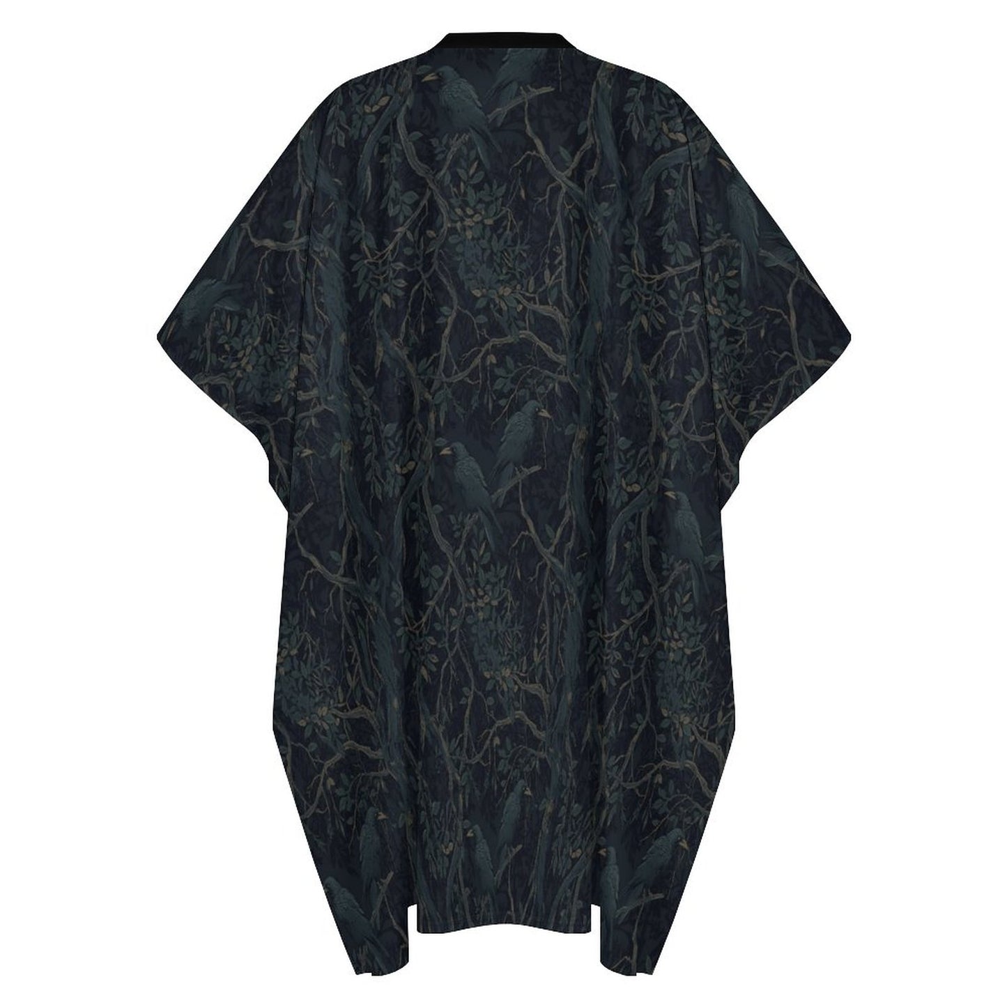 Mens William Morris 100gsm Middle Eastern Style Butterfly Sleeve Kaftan(All-Over Printing)