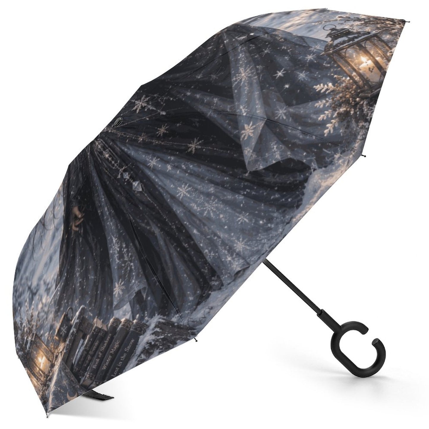 the Witch Winter Car Reverse Umbrella