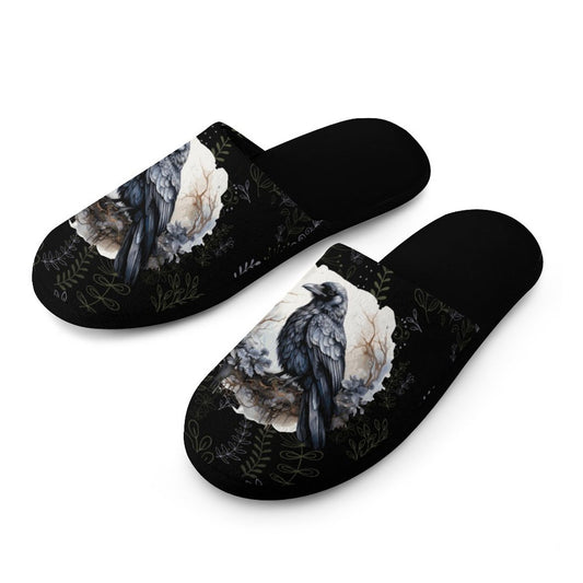 Crows Nest Flannel Ladies Cotton Slippers