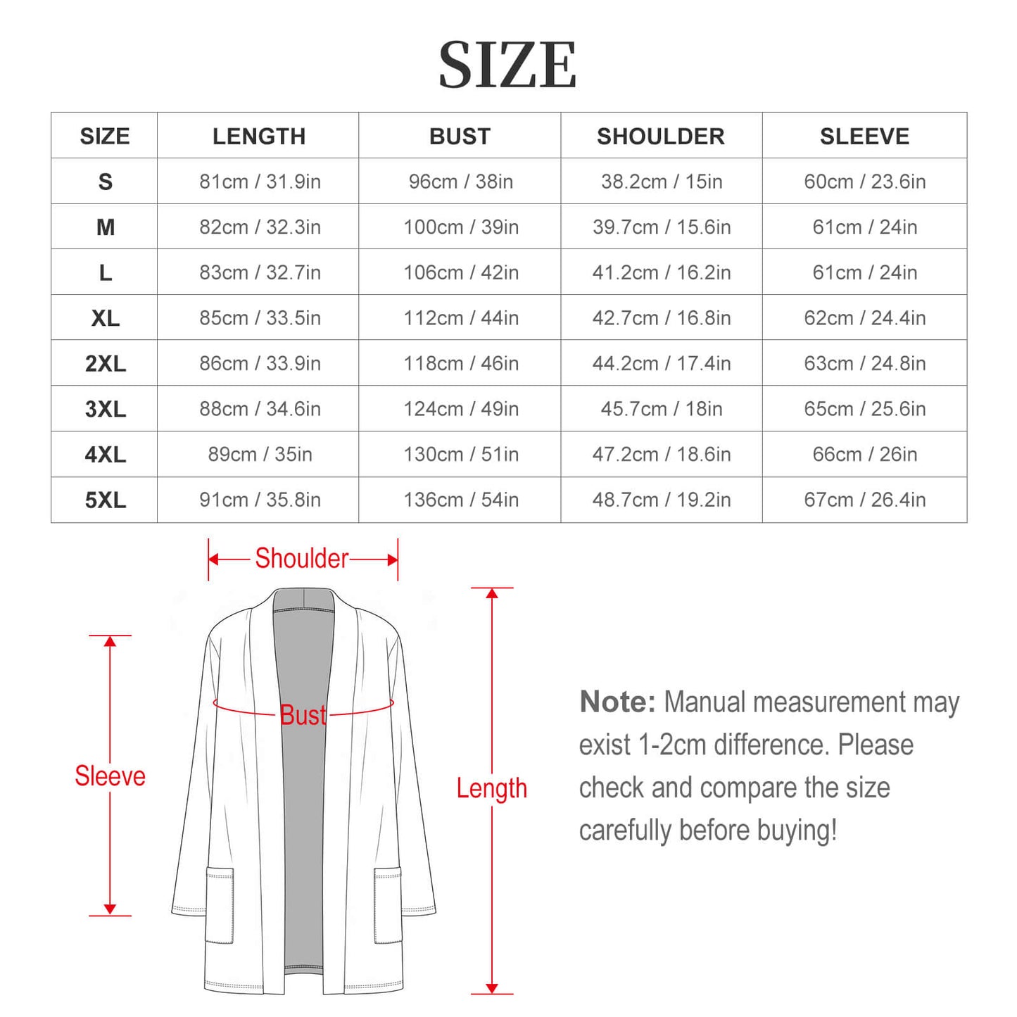 Lily of the Valley Green 180gsm Women's Long Sleeve Cardigan With Pockets(All-Over Printing)