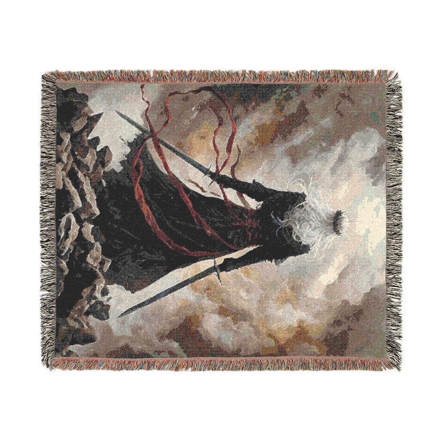 Manon Blackbeak Woven Blanket | Throne of Glass Inspired