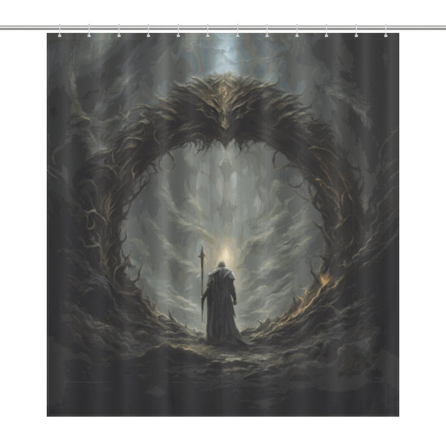 Age of Sigmor Shower Curtain-66x72Inch (168x183cm)