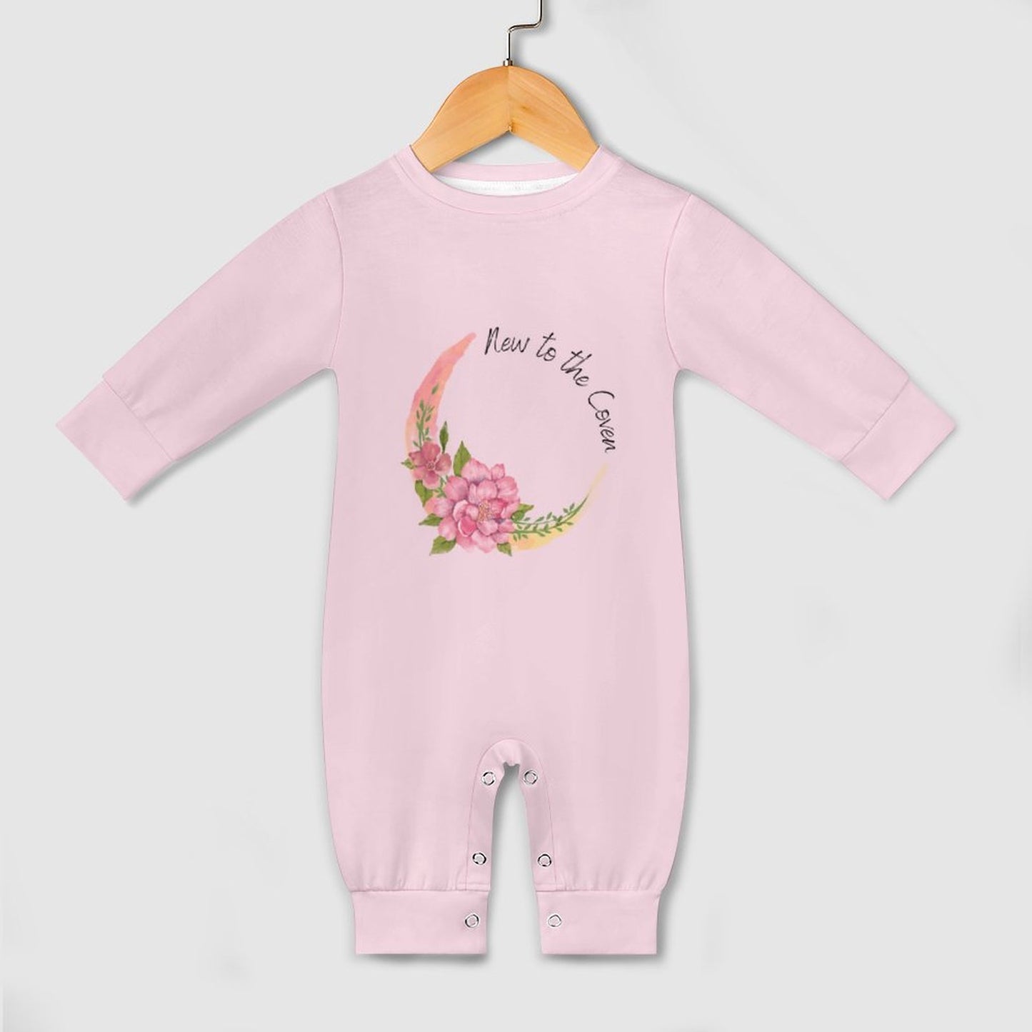 Witchy Baby Bodysuit: New To The Coven, Mystical Baby Clothes