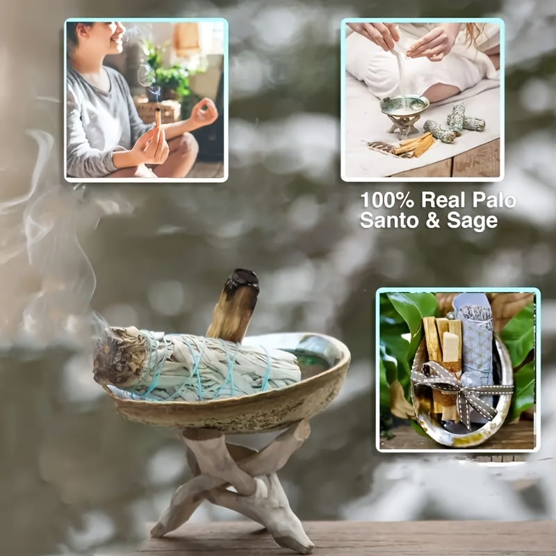 9-piece White Sage Incense Set, White Sage Incense Sticks