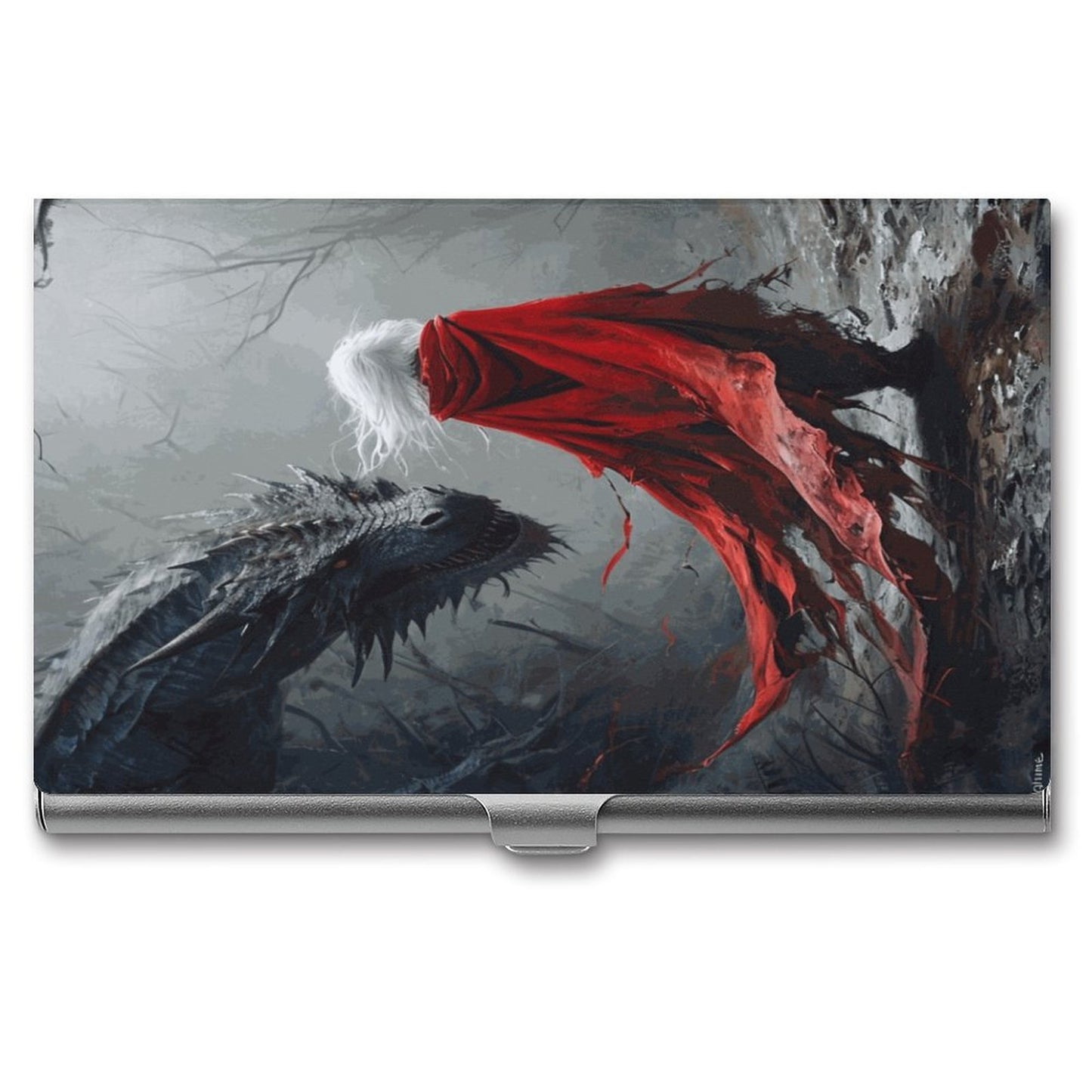 Fantasy Dragon and Aelin Business Card Holder