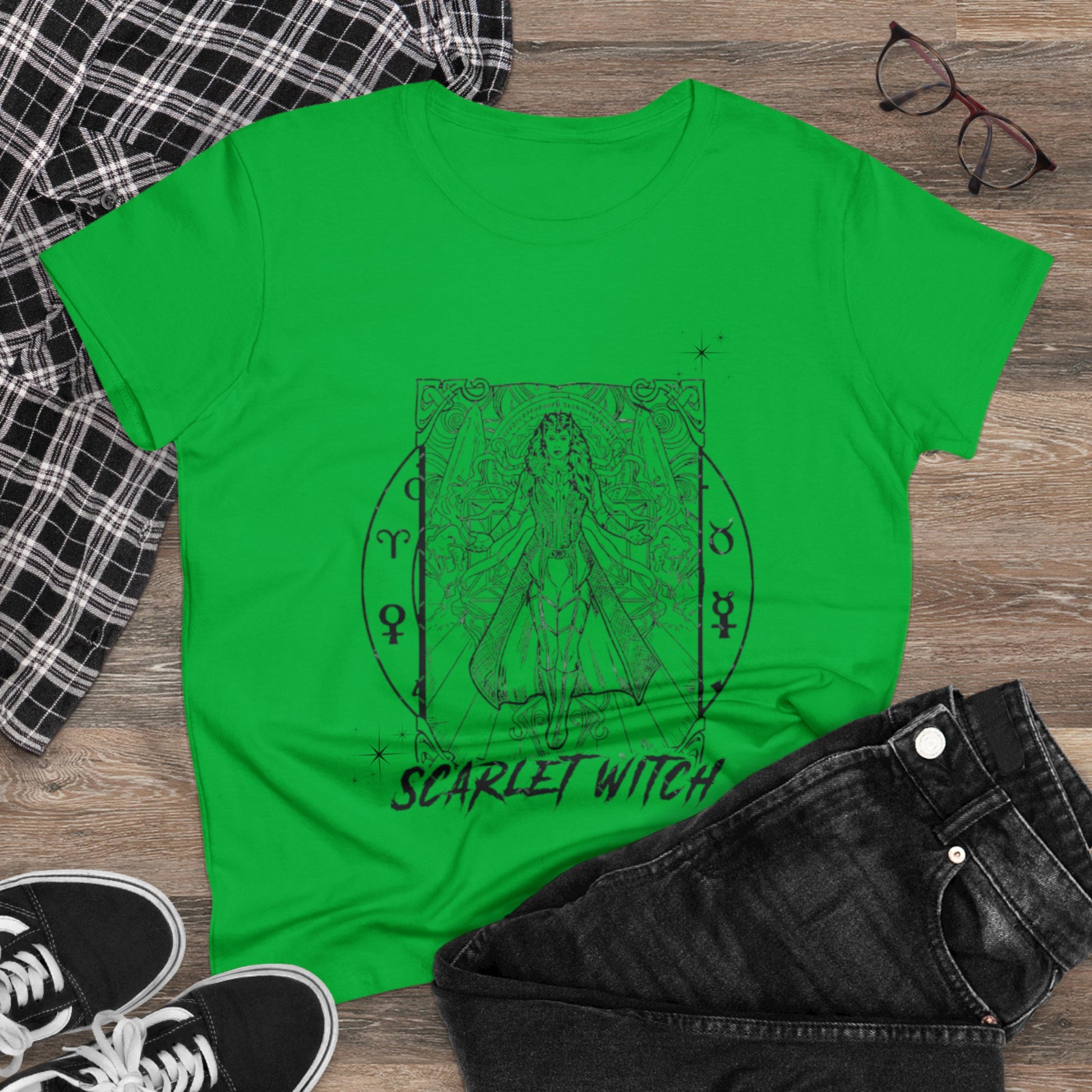 Scarlet Witch Tshirt, Witch Gift - The Witchy Gypsy