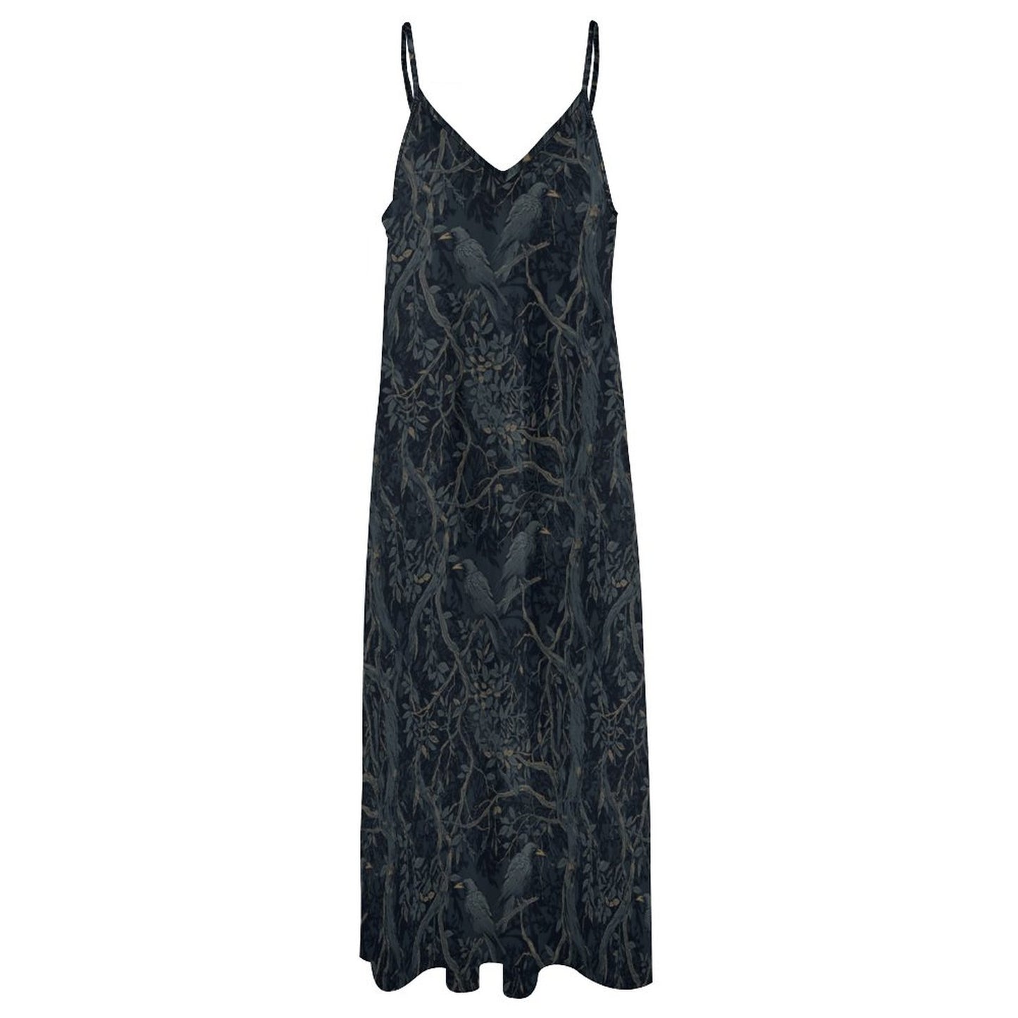 Ankle-length Slip Dress BDQ (All-Over Printing)