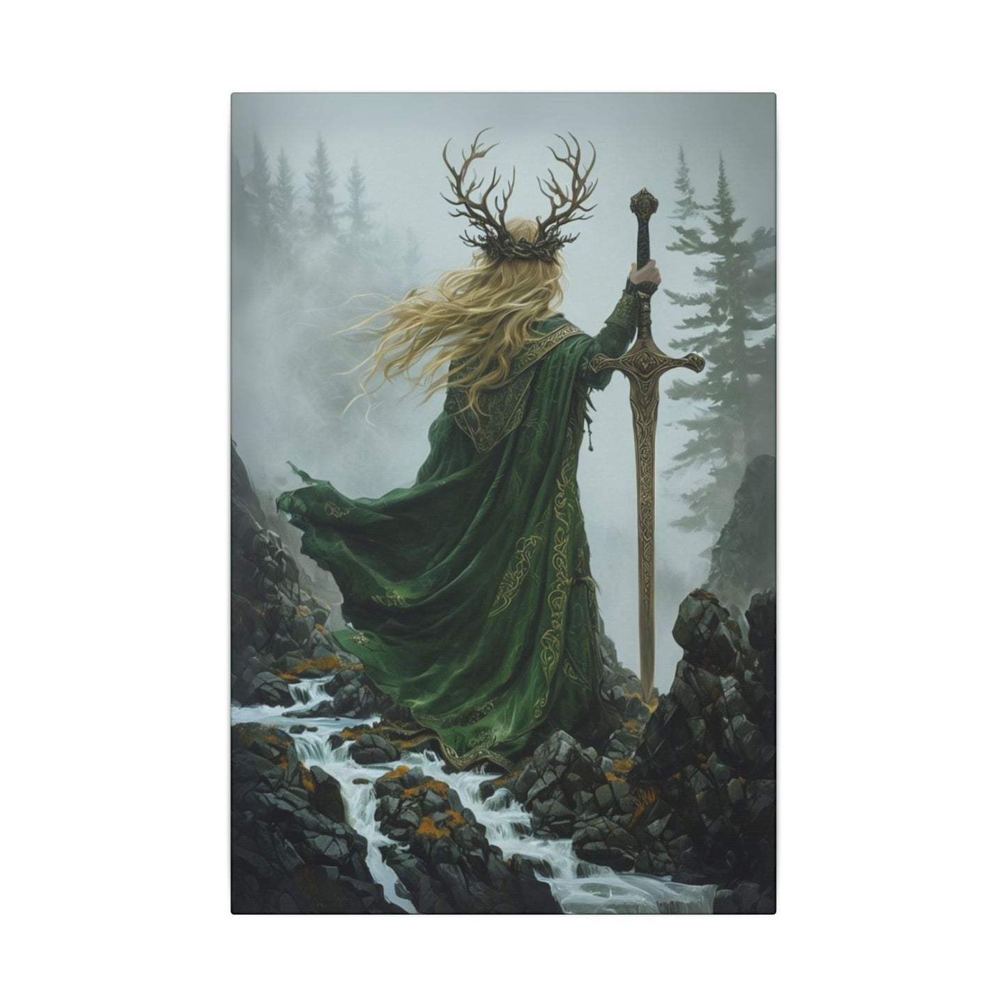 Mystic Woman, Aelin Throne of Glass - Sarah J Maas Inspired Reading Nook Decor