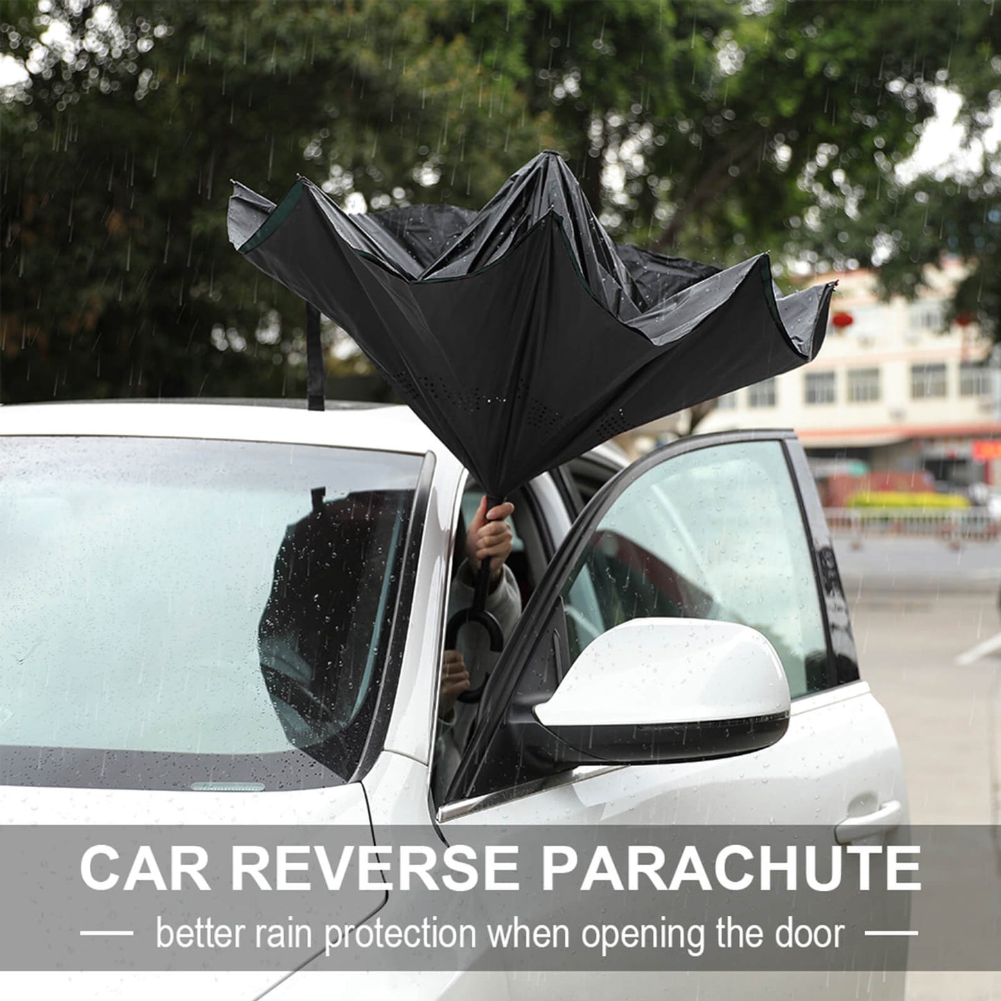 The Witch Springtime Car Reverse Umbrella