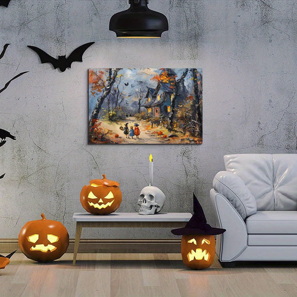 The Witchy Gysy Trick or Treat Canvas print