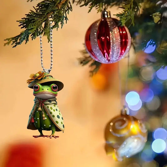 The Witchy Gypsy Frog Ornament