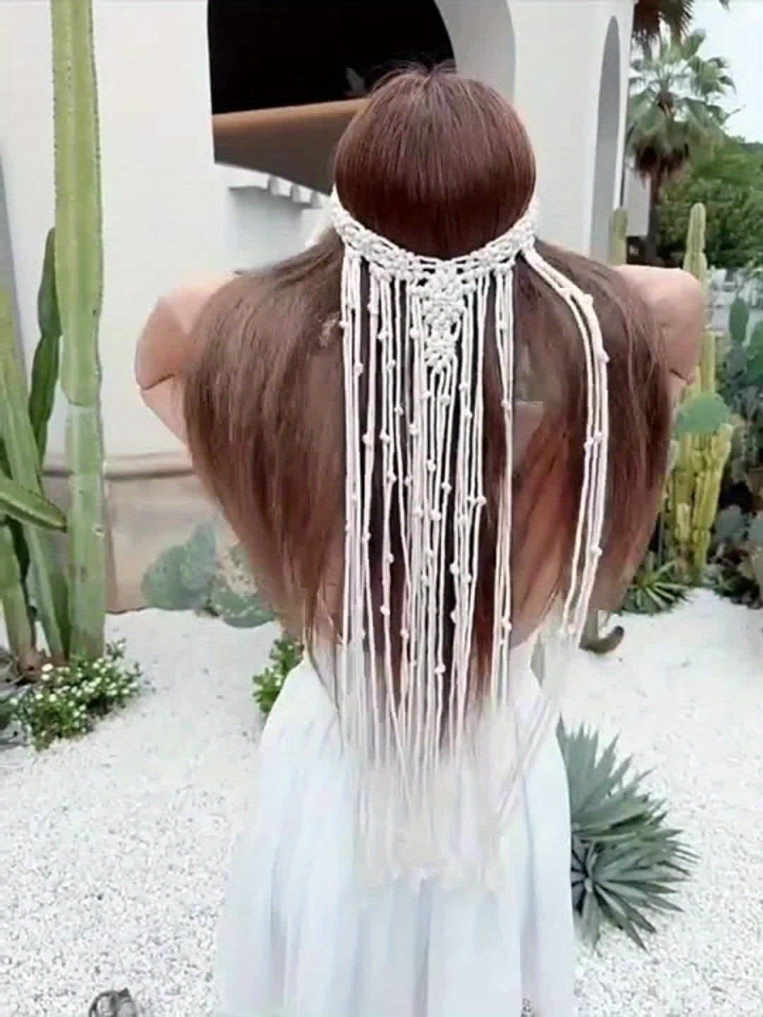 The Witchy Gypsy Macrame Hairband