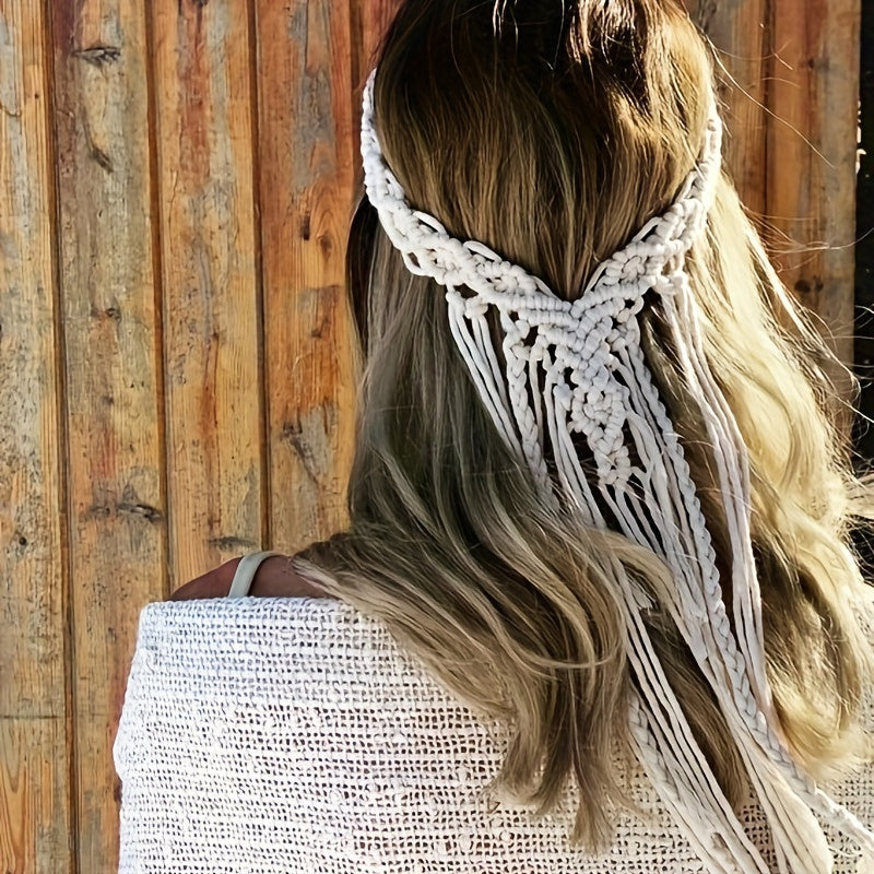 The Witchy Gypsy Macrame Hairband