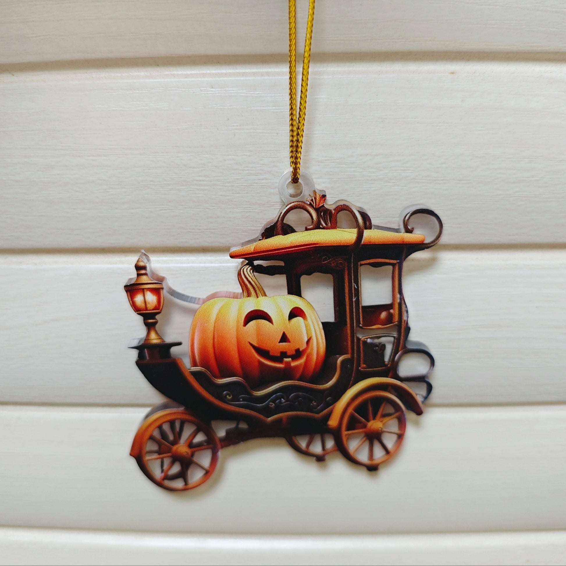 The Witchy Gypsy Halloween Pumpkin Ornament