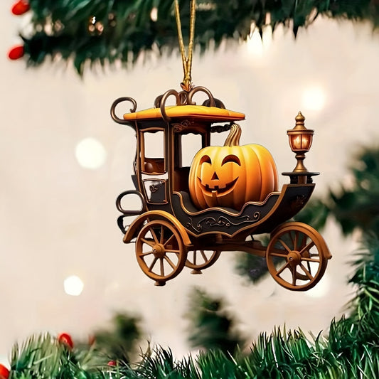 The Witchy Gypsy Halloween Pumpkin Ornament