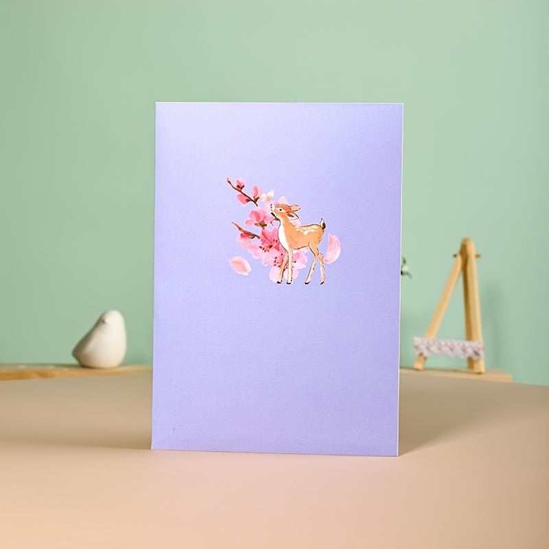 The Witchy Gypsy Deer Pop-up Card
