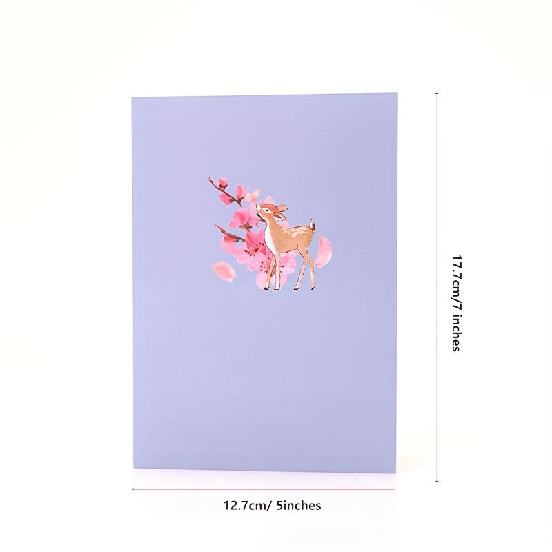 The Witchy Gypsy Deer Pop-up Card