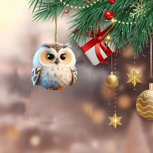 The Witchy Gypsy Christmas Owl Ornament