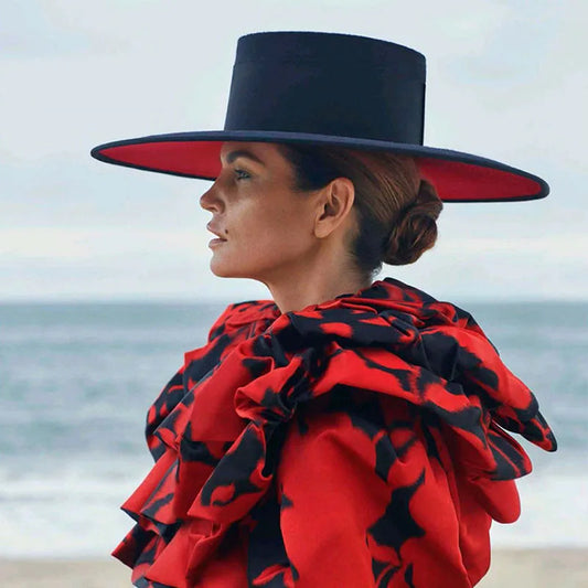 The Witchy Gypsy Wide Brim Fadora Hat