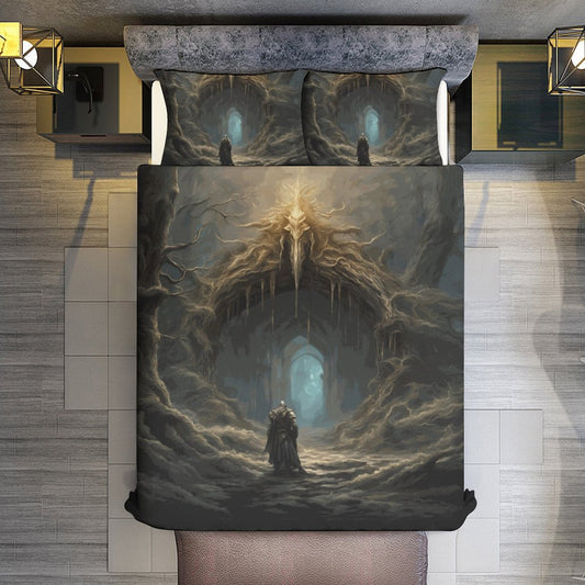 Elden Ring Warrior 3-Piece Bedding Set- Full, gaming gift, Gamer merch