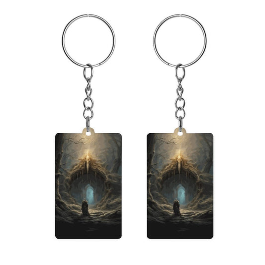 Elden Ring Warrior Acrylic Keychain, Age of Sigmor, malenia elden ring