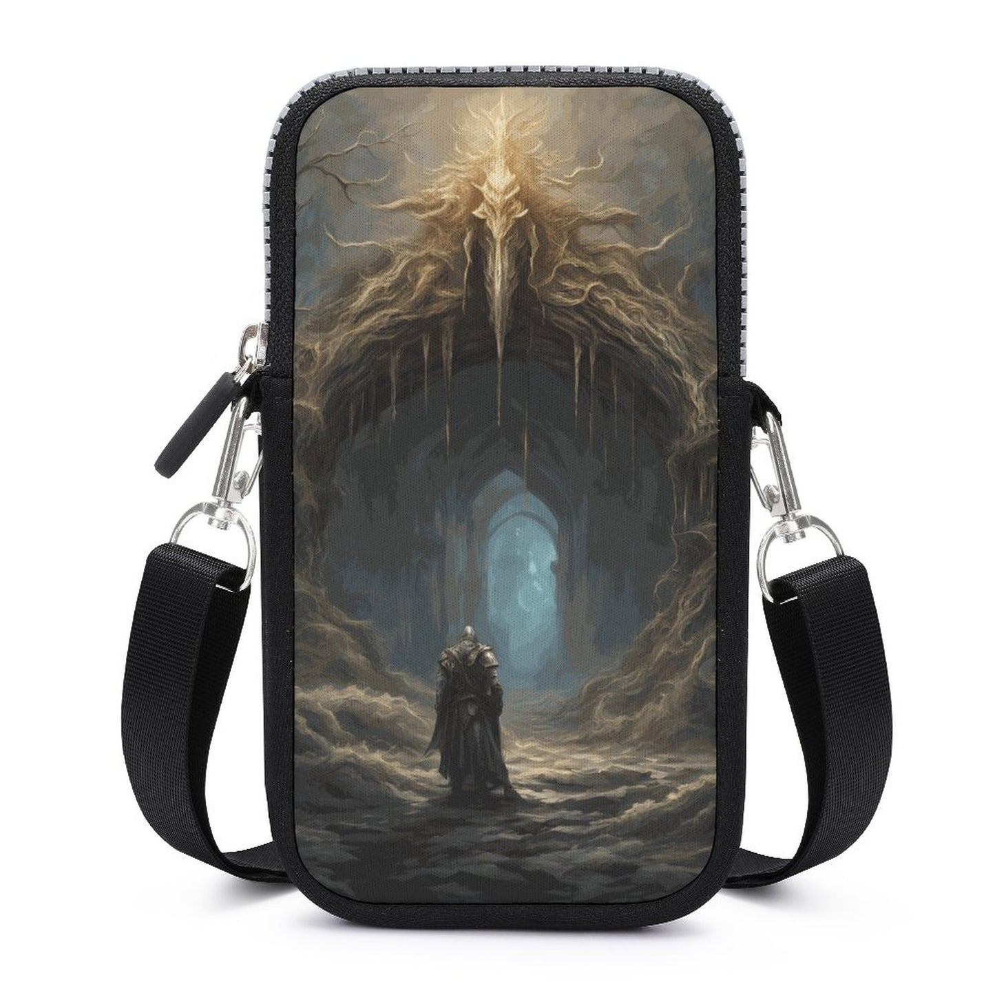 Elden Ring Warrior Cell Phone Crossbody Pouch, perfect gift for your gamer friend! 