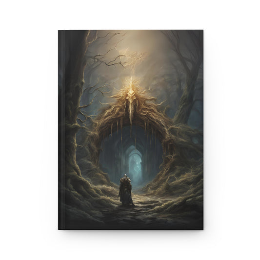 Elden Ring Warrior Hardcover Journal Matte, Fantasy Gamer notebook