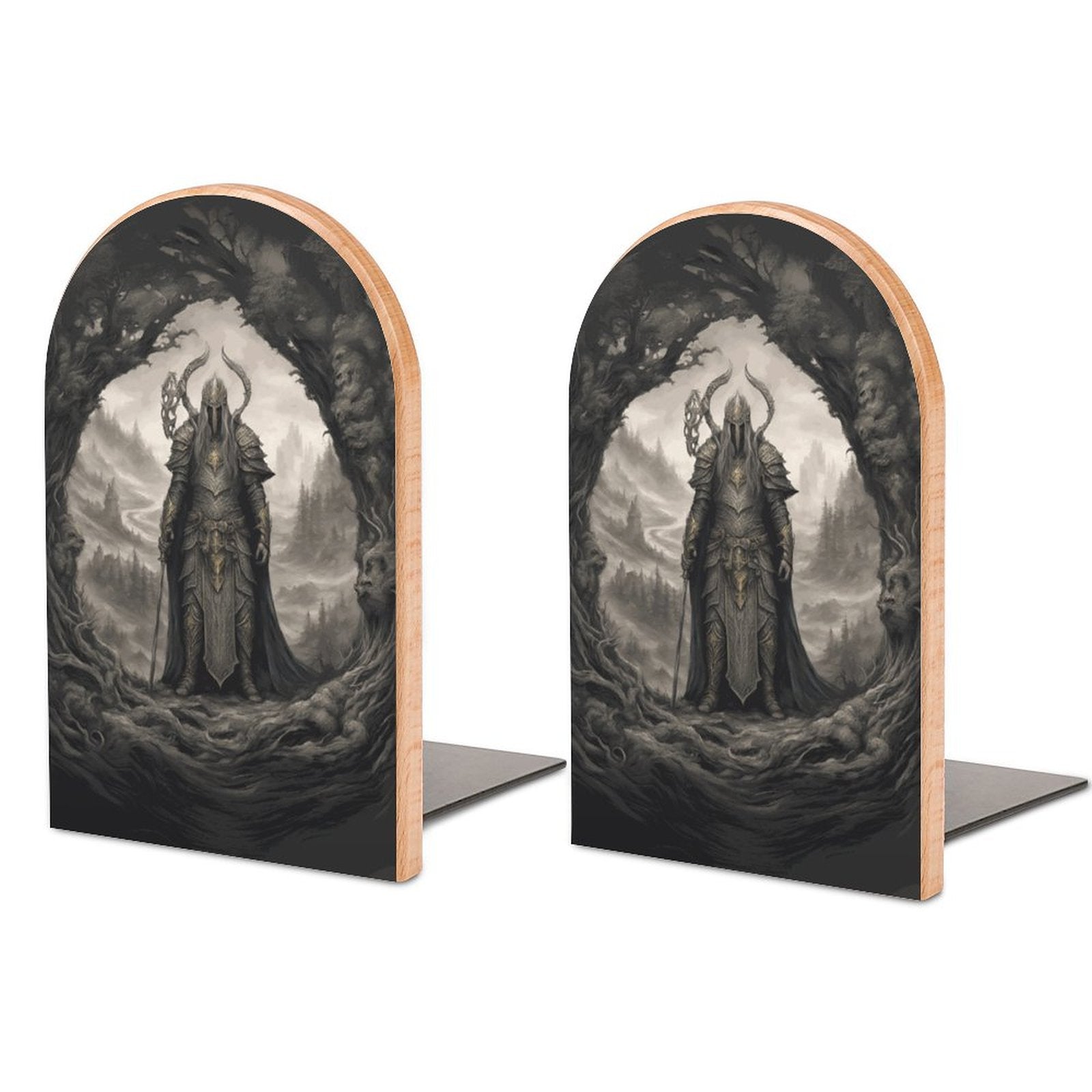 Elden Ring Warrior King Bookends, Fantasy bookends Age of sigmar,elden ring gifts