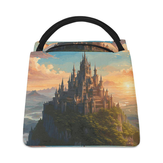 Fantasy Castle Lunch Bag, Gamer gift, Sephiroth, Age of sigmar, Dark Souls