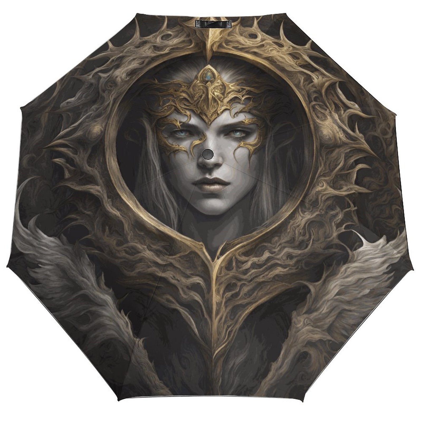Fantasy Elder Ring Queen Umbrella, Witchy decor