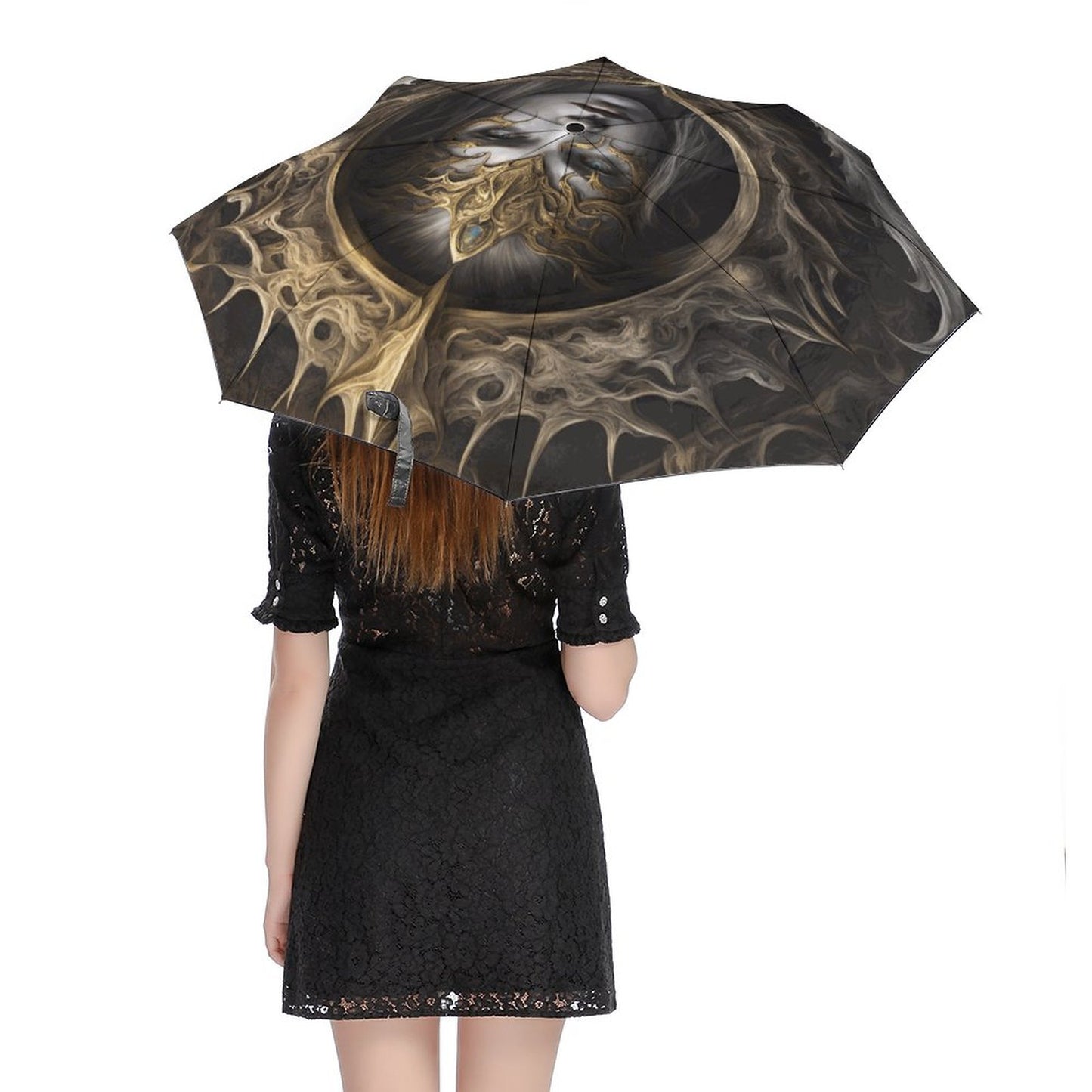 Fantasy Elder Ring Queen Umbrella, Witchy decor