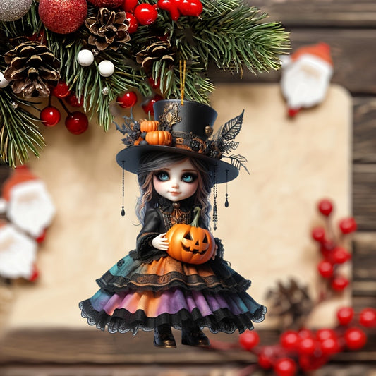 The Witchy Gypsy Gothic Girl Ornament