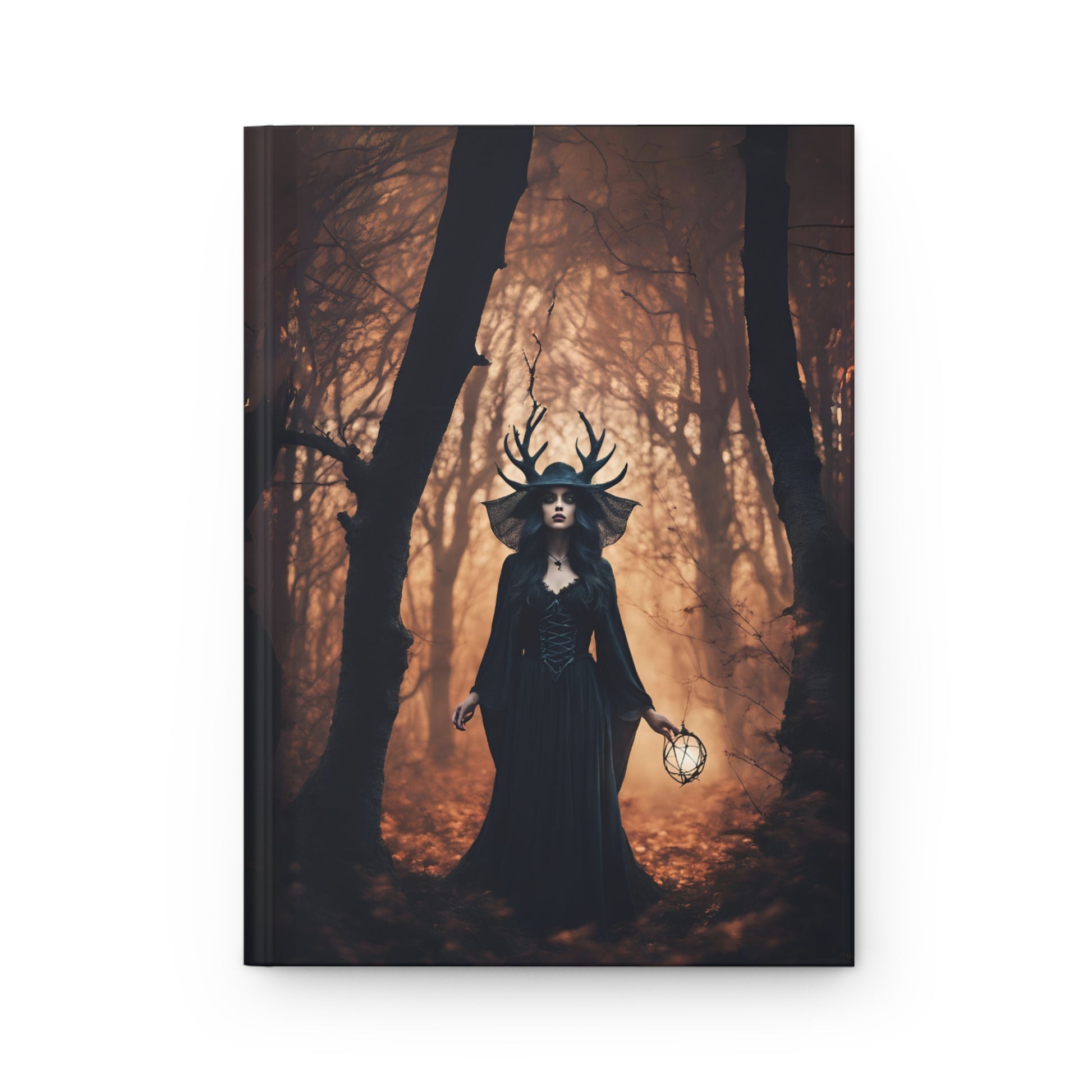 Forest Witch Hardcover Journal Matte, Witchcore Witch merch