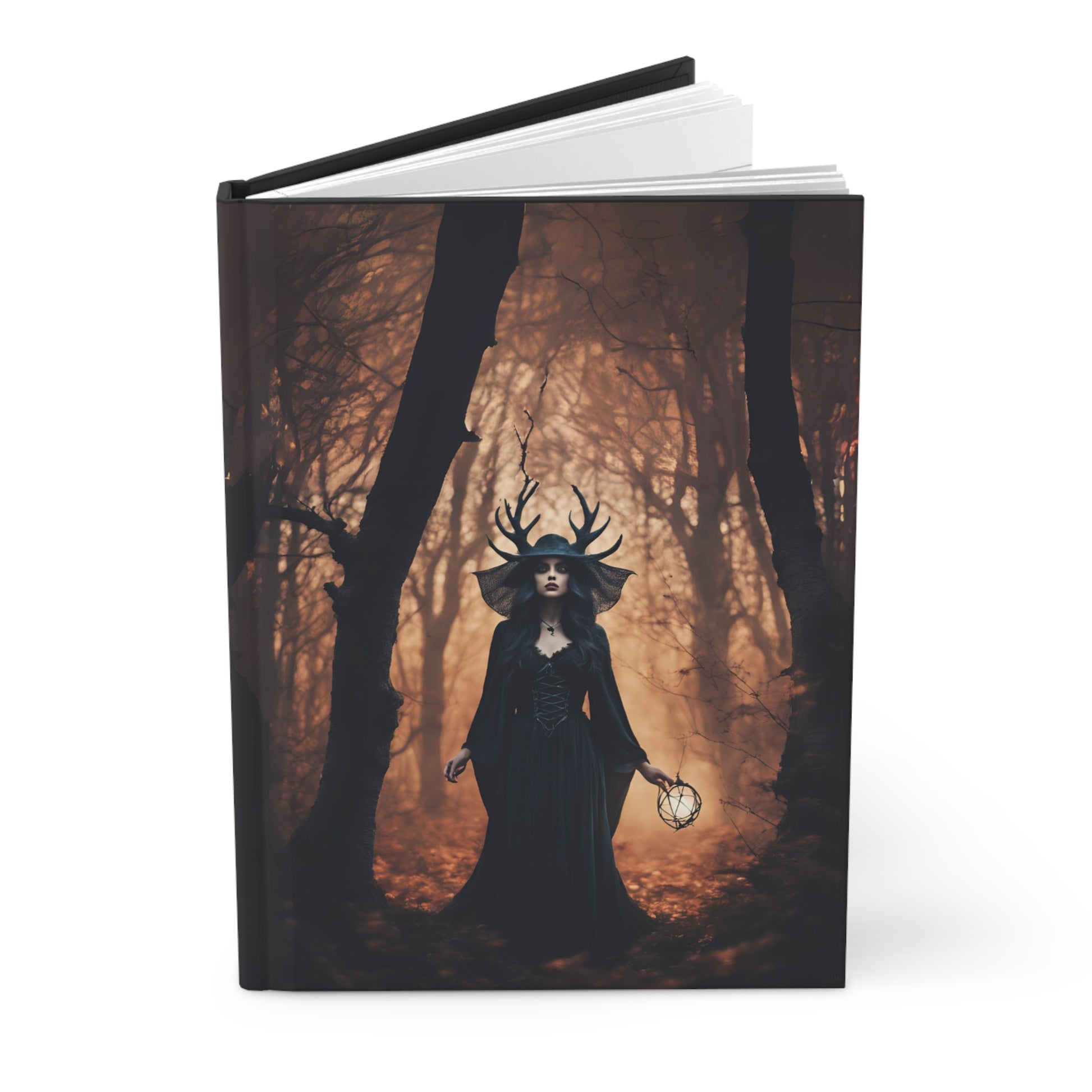 Forest Witch Hardcover Journal Matte, Witchcore Witch merch