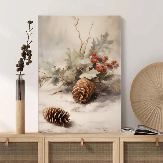 The Witchy Gypsy Christmas Pinecone Wall Art