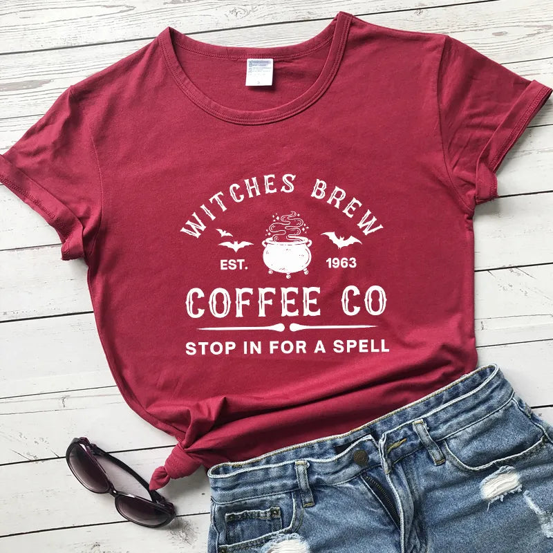 Witches Brew Coffee Co T-shirt - The Witchy Gypsy