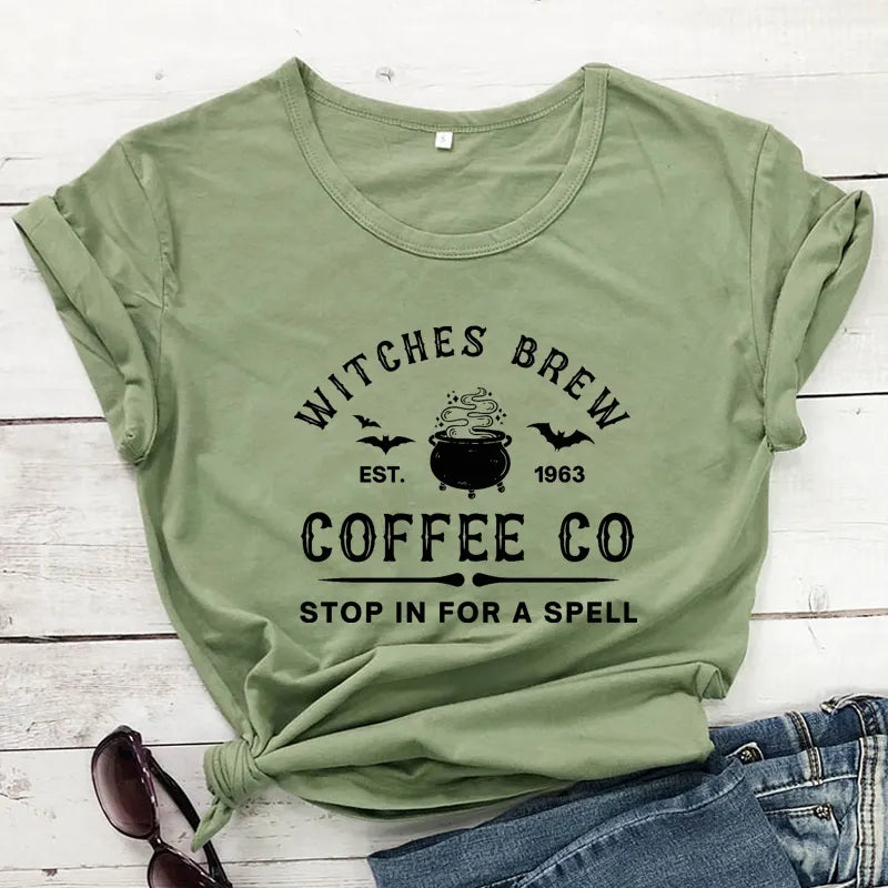 Witches Brew Coffee Co T-shirt - The Witchy Gypsy