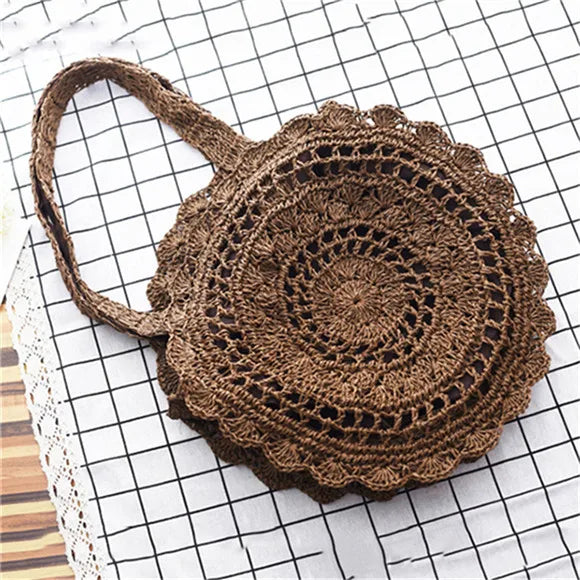 Bohemian Circle Beach Handbags - The Witchy Gypsy