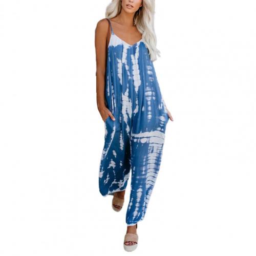 Tie dye Women's Casual Jumpsuit- The Witchy Gypsy