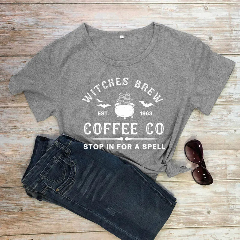 Witches Brew Coffee Co T-shirt - The Witchy Gypsy