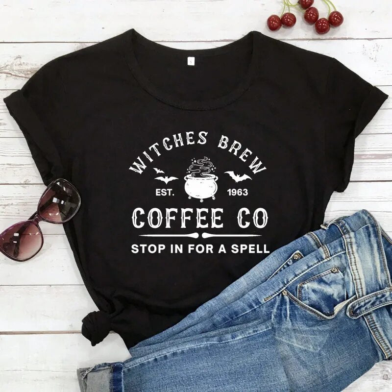 Witches Brew Coffee Co T-shirt - The Witchy Gypsy