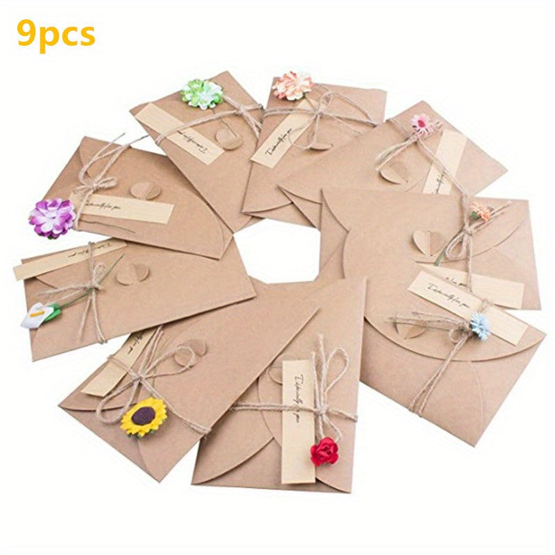 The Witchy Gypsy Handmade Flower Greeting Cards