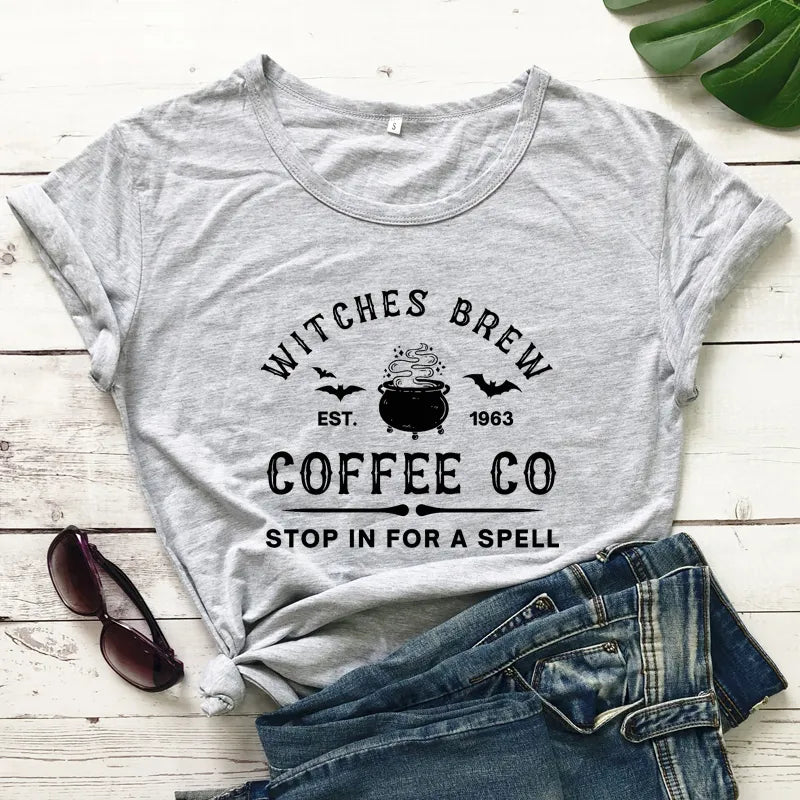 Witches Brew Coffee Co T-shirt - The Witchy Gypsy