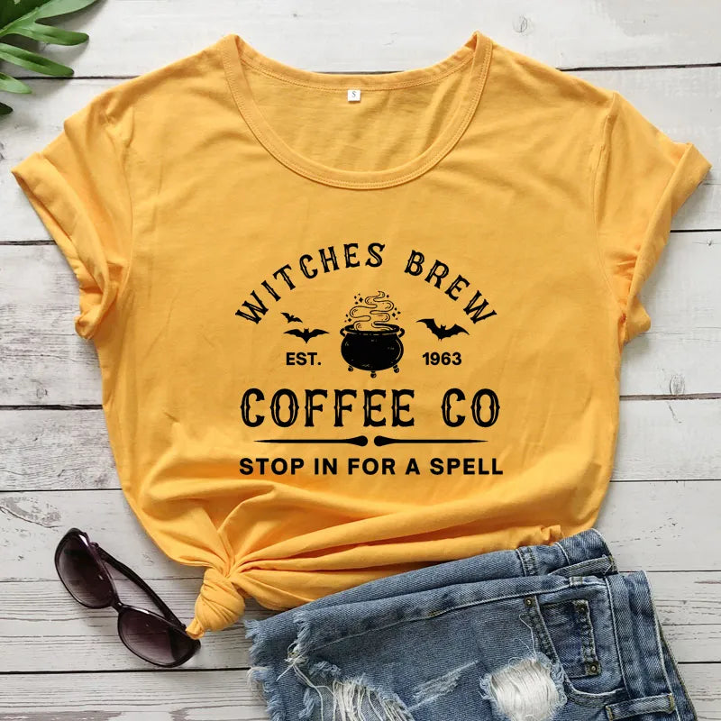 Witches Brew Coffee Co T-shirt - The Witchy Gypsy